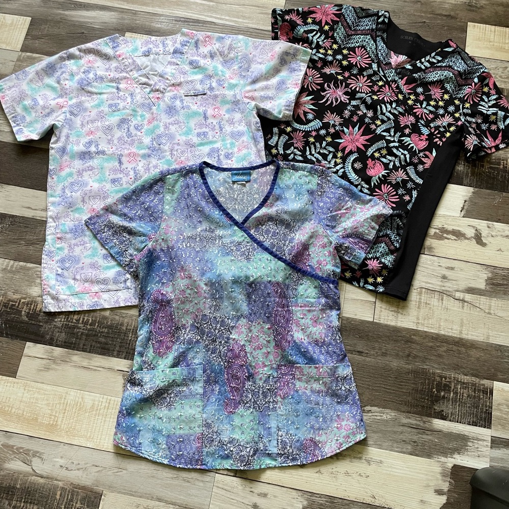 Scrub Tops (3)